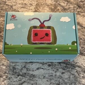 ☃️$5☃️Crochetta Crochet Kit with TV Design NIB